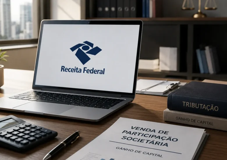 Receita esclarece IR sobre venda de participação societária